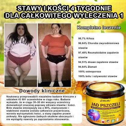⏰⏰XRLXRL® Krem Przeciwbólowy z Jadem Pszczelim i Leczeniem Kości (Specjalnie dla osób starszych)